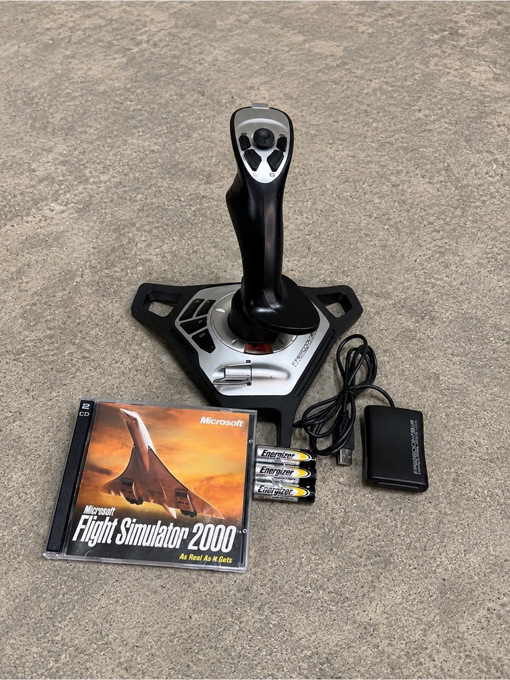 Logitech WingMan Freedom Cordless Joystick Flight Simulator 2000 PC Gaming